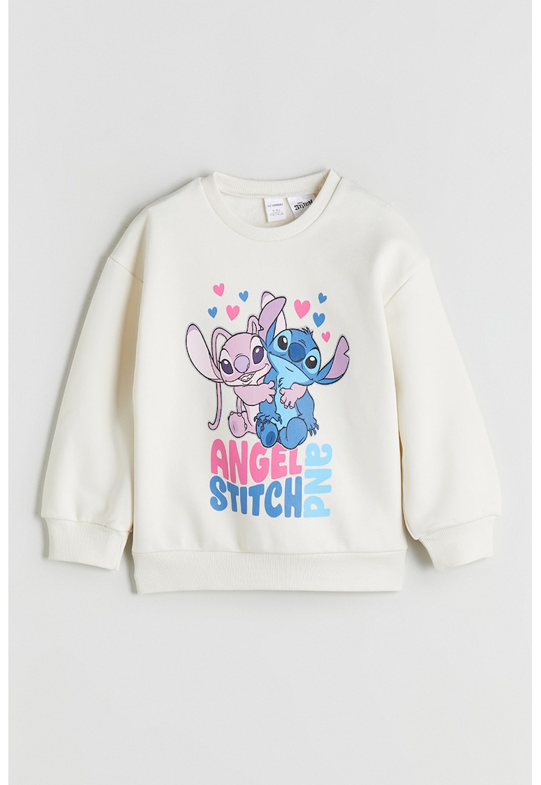 Bluza de trening din bumbac cu imprimeu