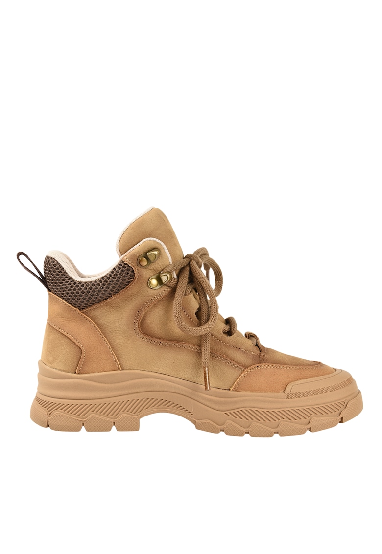 Ghete casual - dama - 8110 - maro - piele naturala - Maro