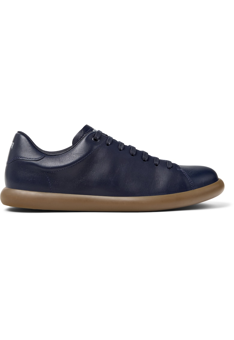 Pantofi de piele Pelotas - Bleumarin