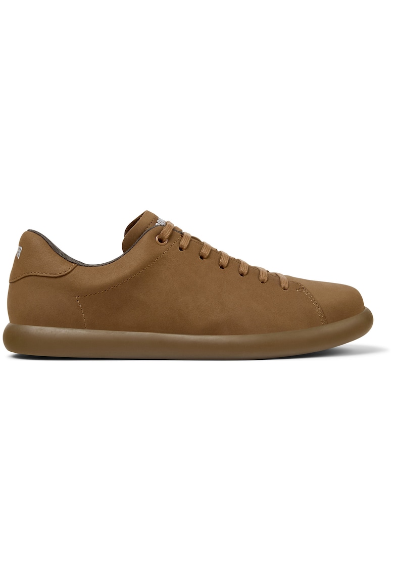 Pantofi sport de piele nabuc Pelotas Soller - Caramel
