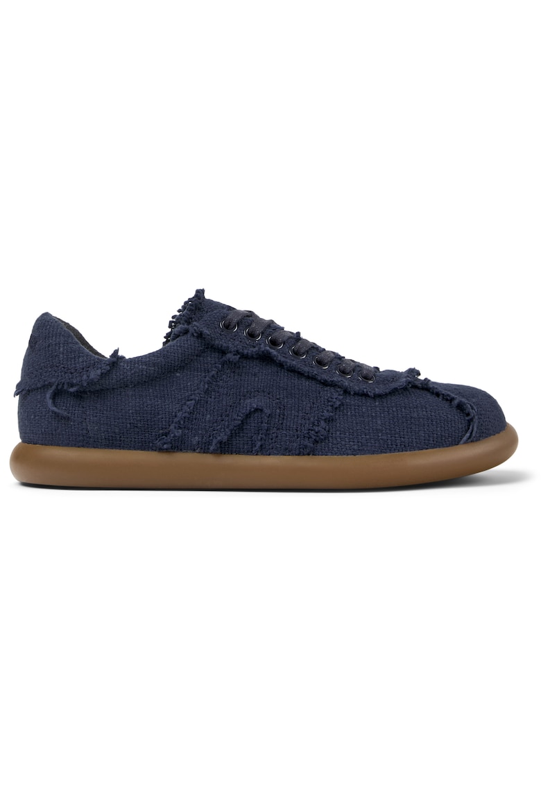 Pantofi sport din bumbac organic Soller 232573 - Bleumarin