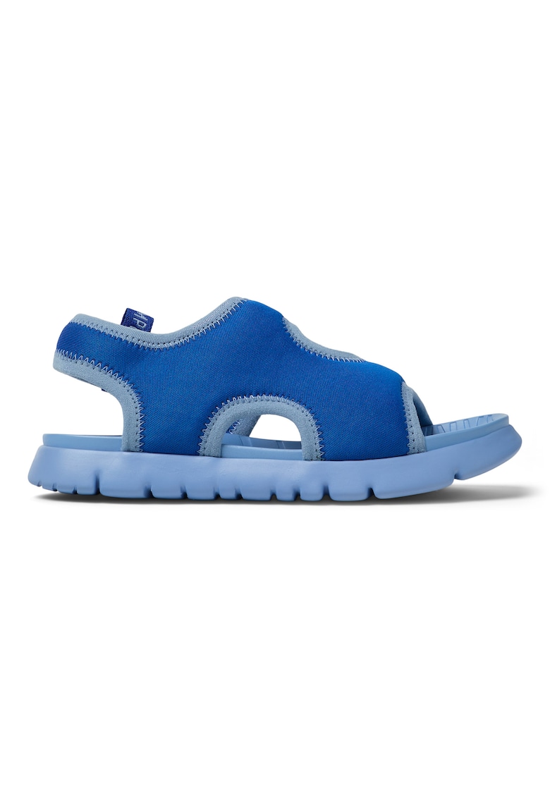 Papuci cu toc din material textil