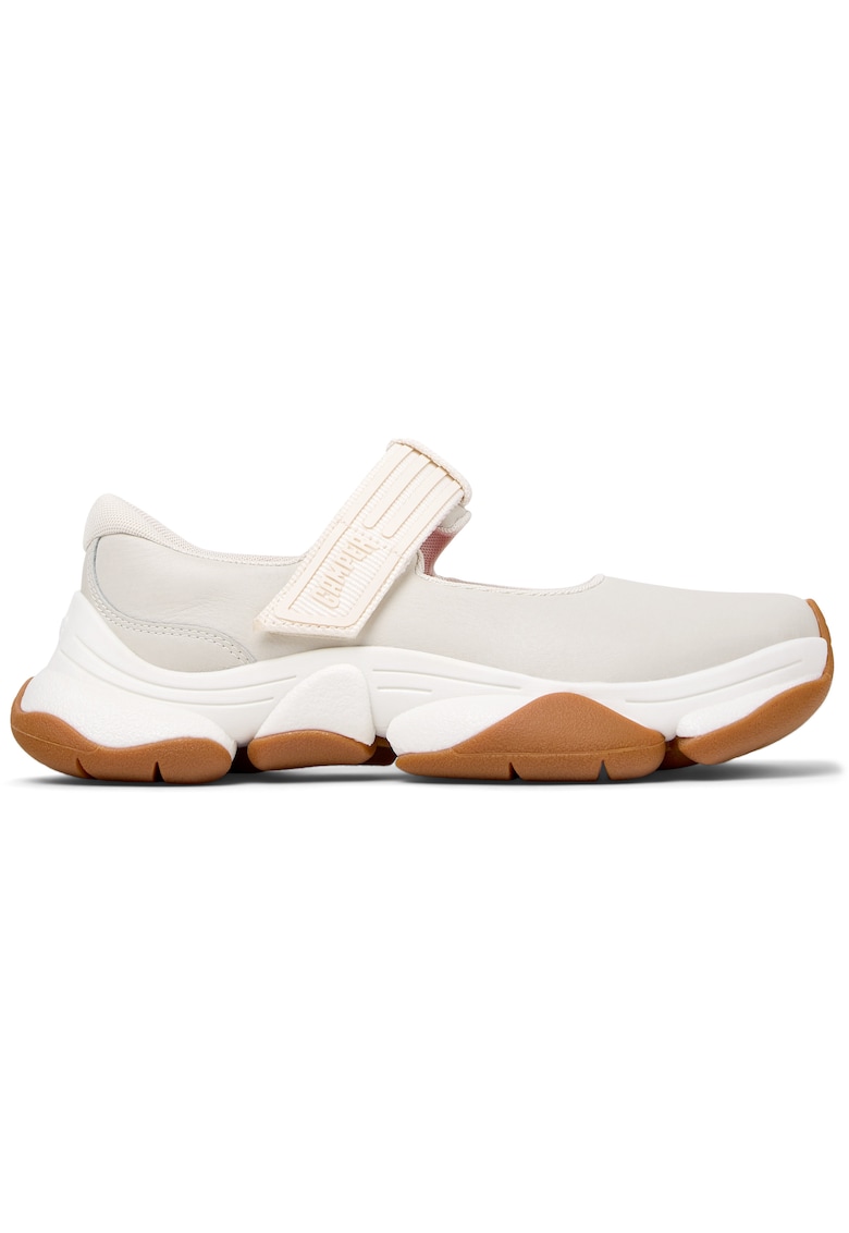Pantofi Mary Jane din piele Karst 2 - Alb murdar
