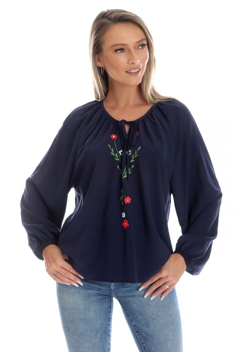 Bluza Dama - Boho - stil IE cu Pictura Realizata Manual V358