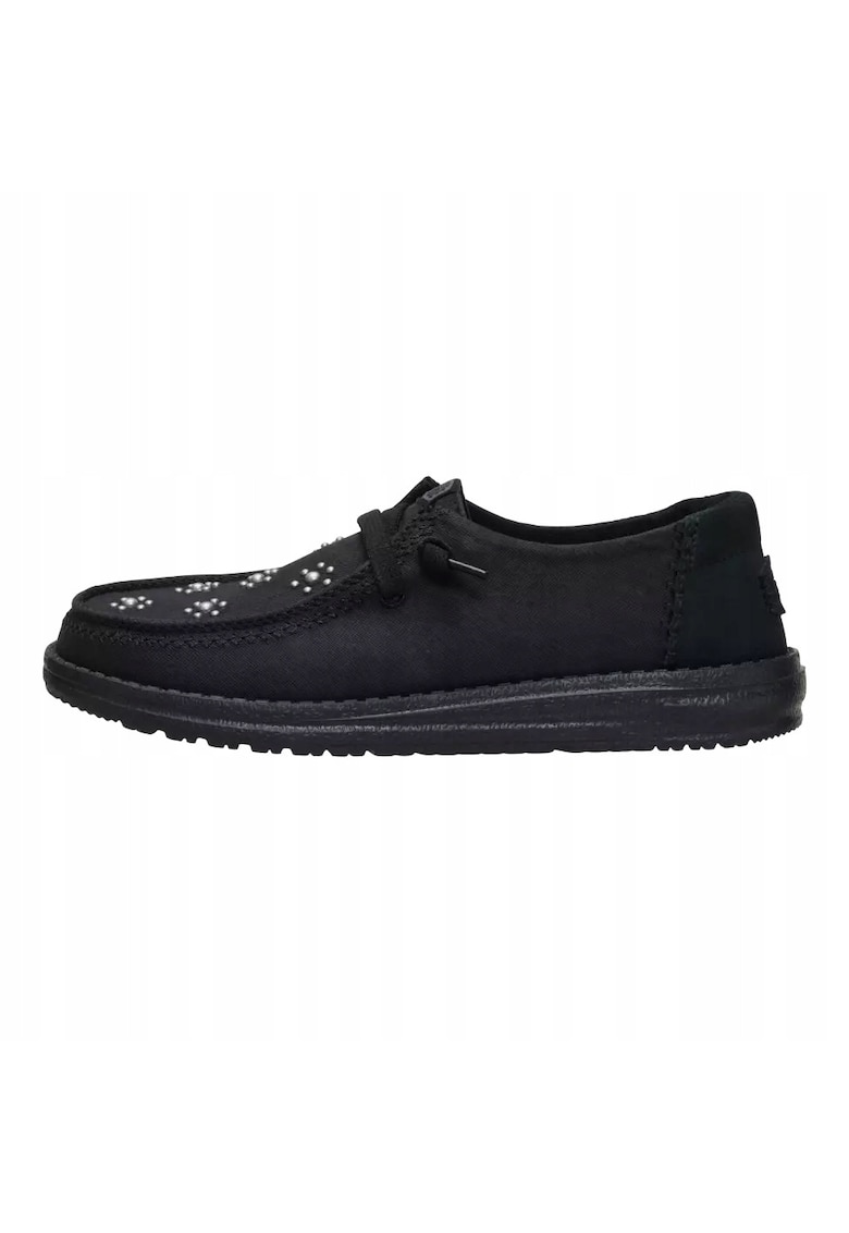 Mocasini Femei Spuma EVA - Wendy Star Stud - Negru - Negru