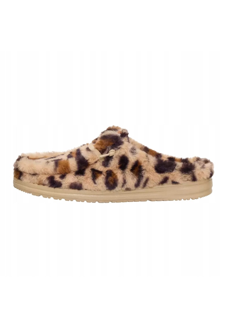 Mocasini izolati pentru Femei Spuma EVA - Wedny Slipper Fur - Maro - Maro