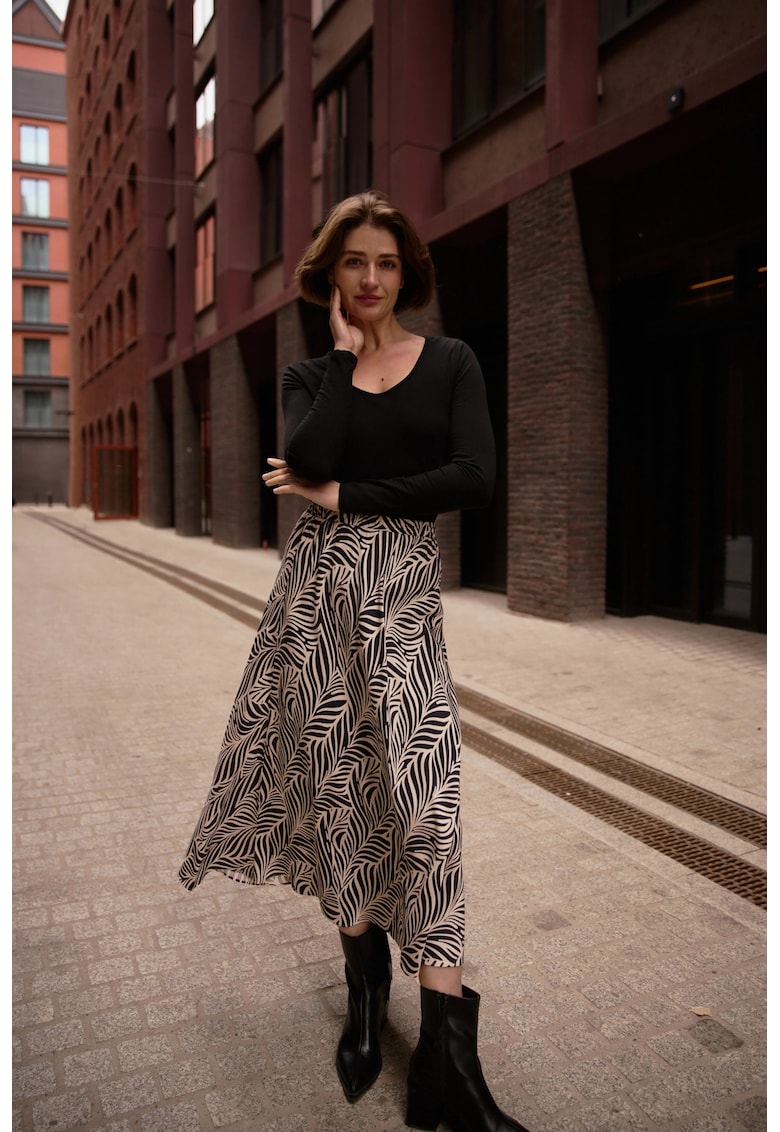 Bluza din bumbac neagra - Negru