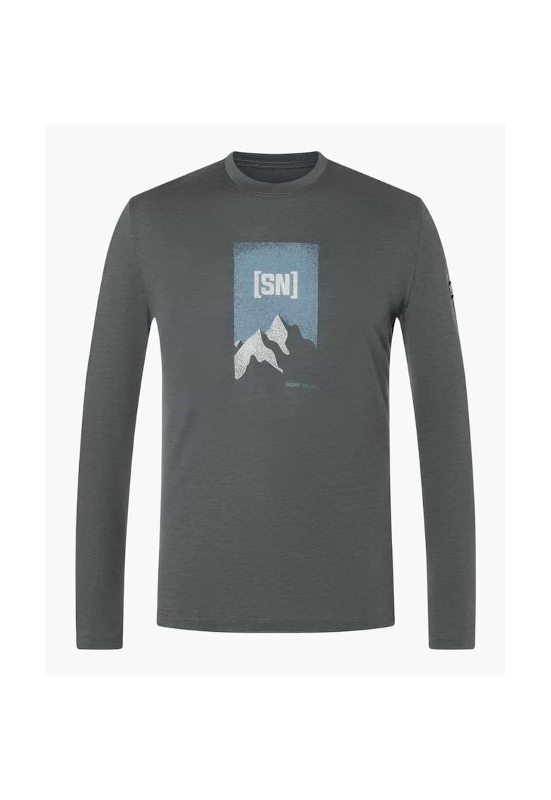 Bluza din amestec de lana M 2 PITCH - pentru barbati - culoarea Gri - M