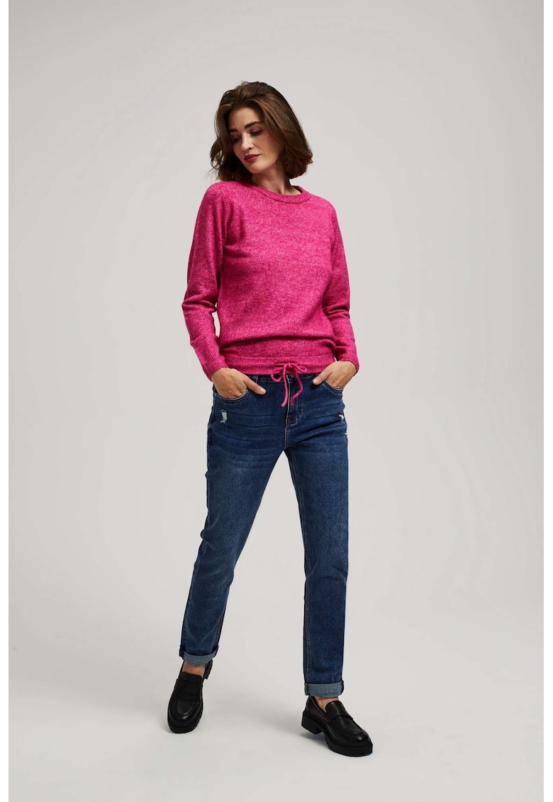 Jeansuri boyfriend bleumarin - Bleumarin