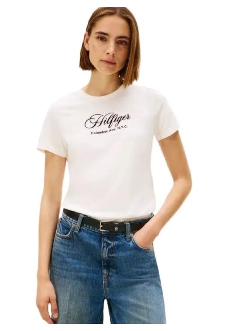 Tricou SCRIPT REG C-NK SS TEE-WW0WW46120-YA8