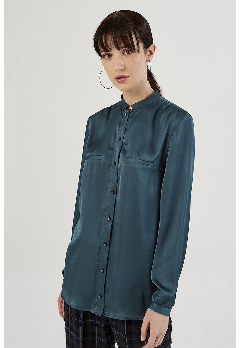 Camasa cu aspect de satin