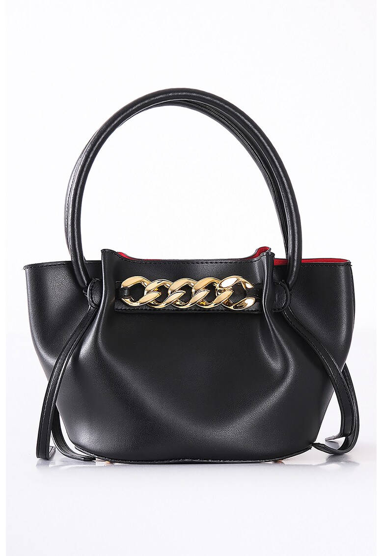 Geanta de piele ecologica - Negru