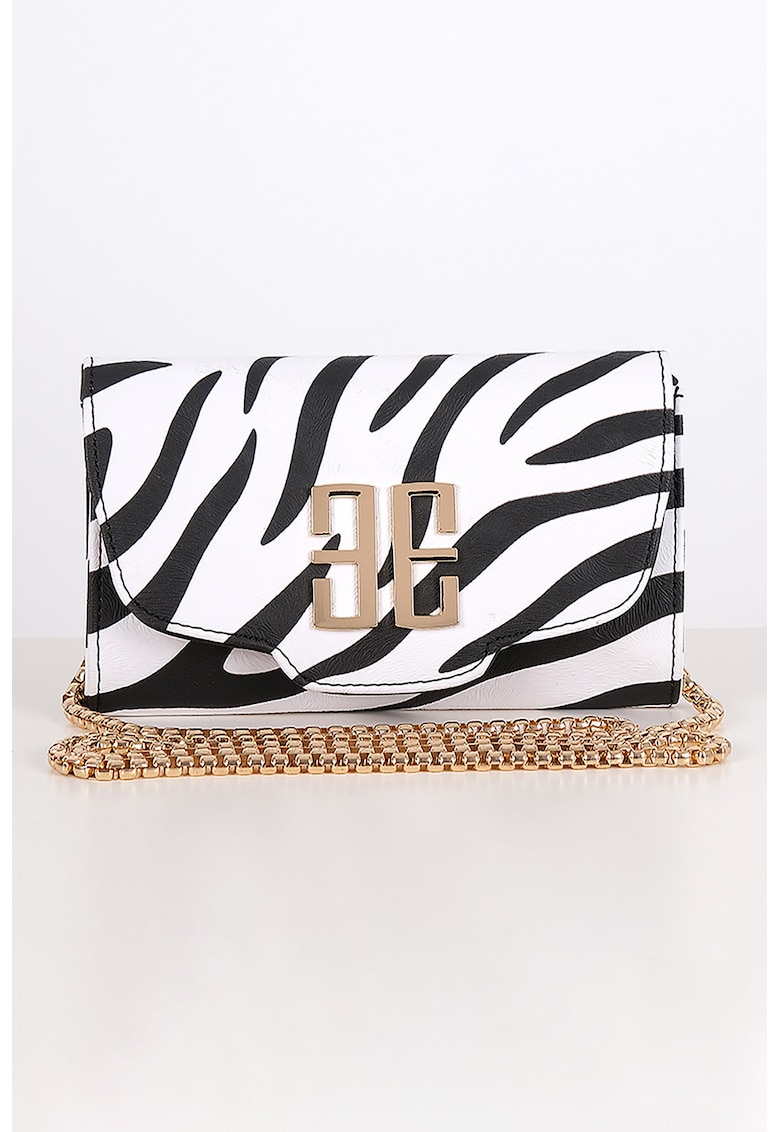 Geanta crossbody cu animal print
