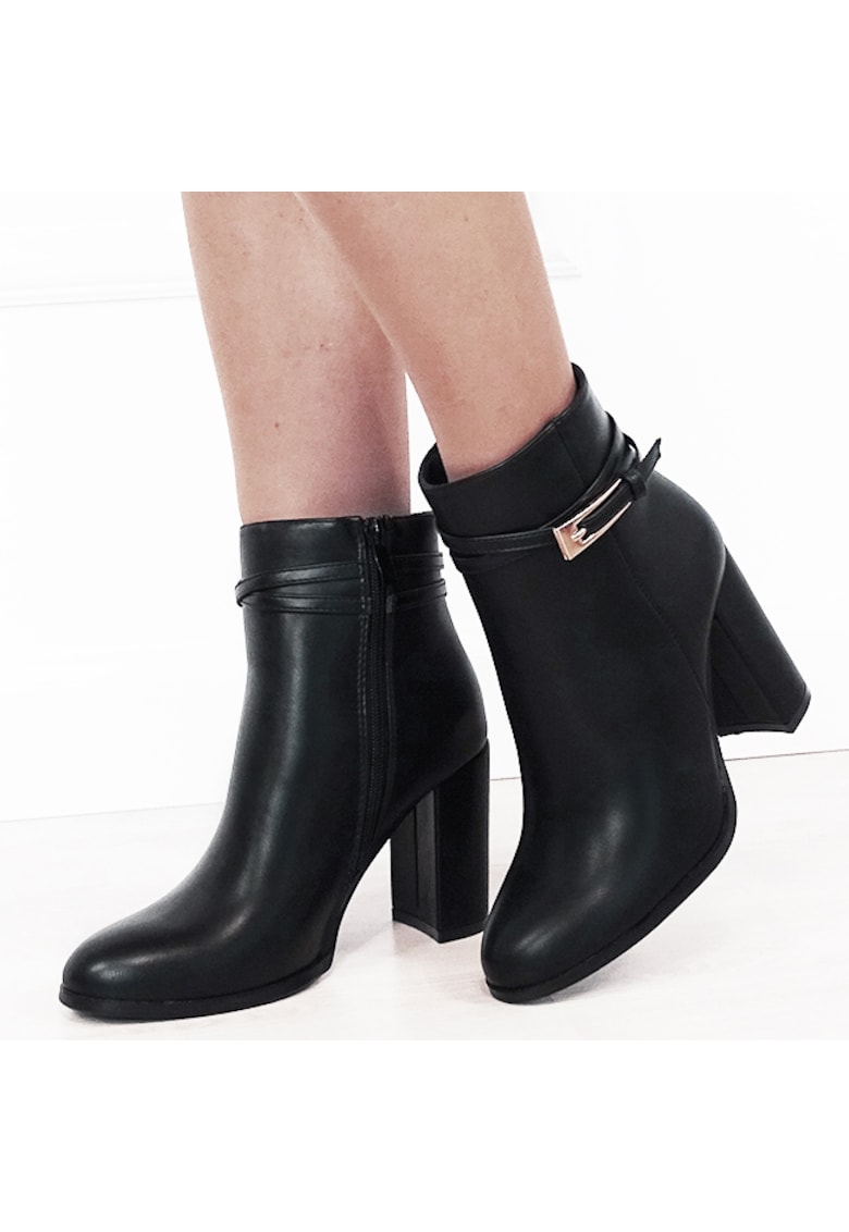 Botine negre elegante 6337 114 18619