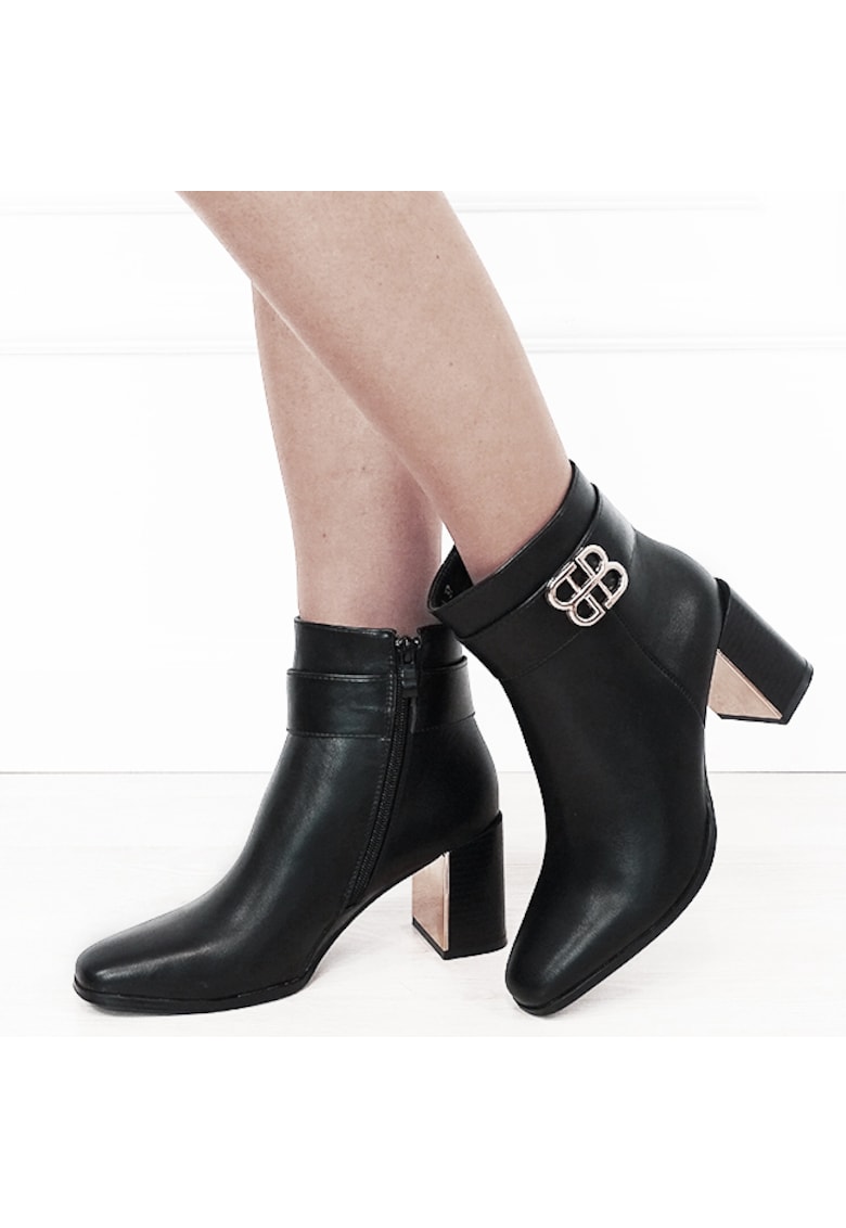 Botine negre elegante 6381 114 18625