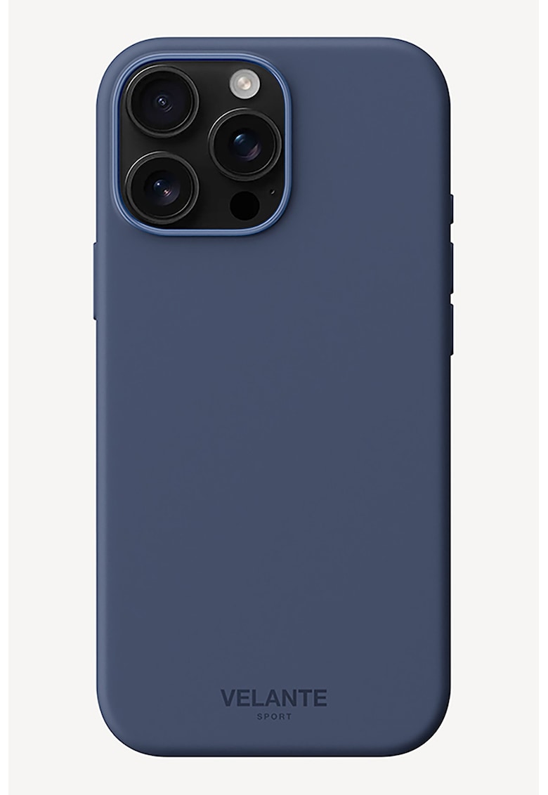Husa din silicon iPhone 16 Pro Max MagSafe - Albastru inchis