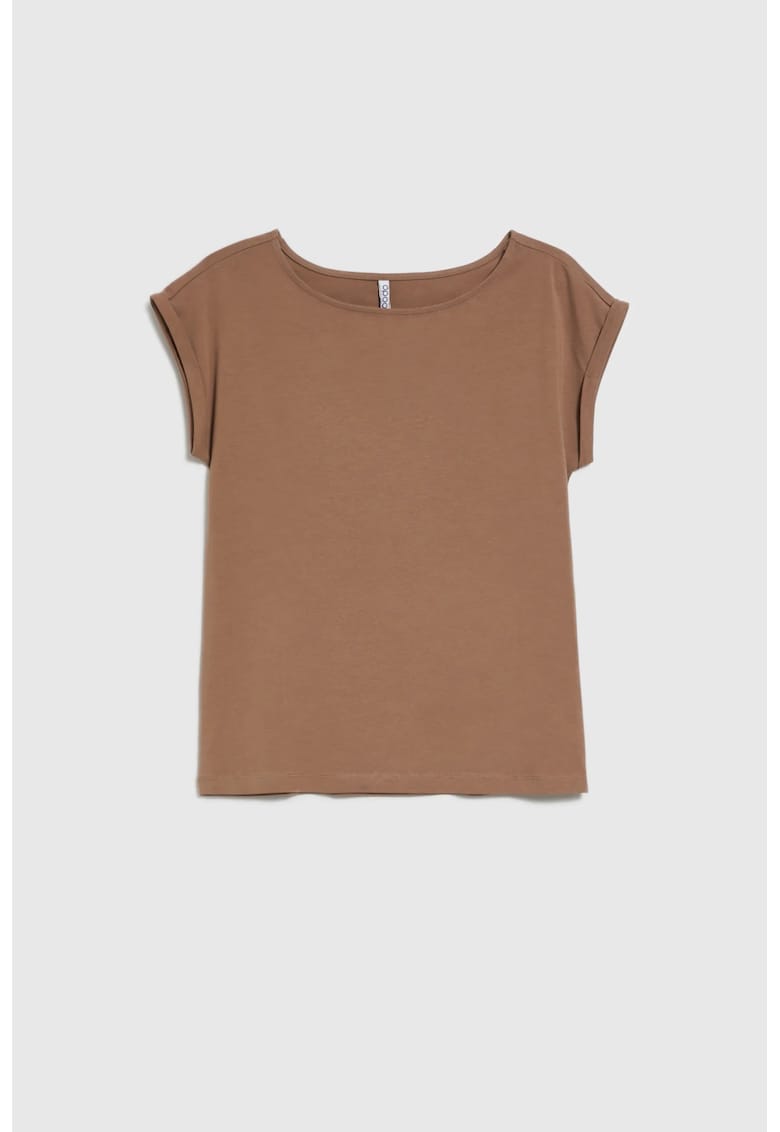 Tricou bumbac - Maro deschis
