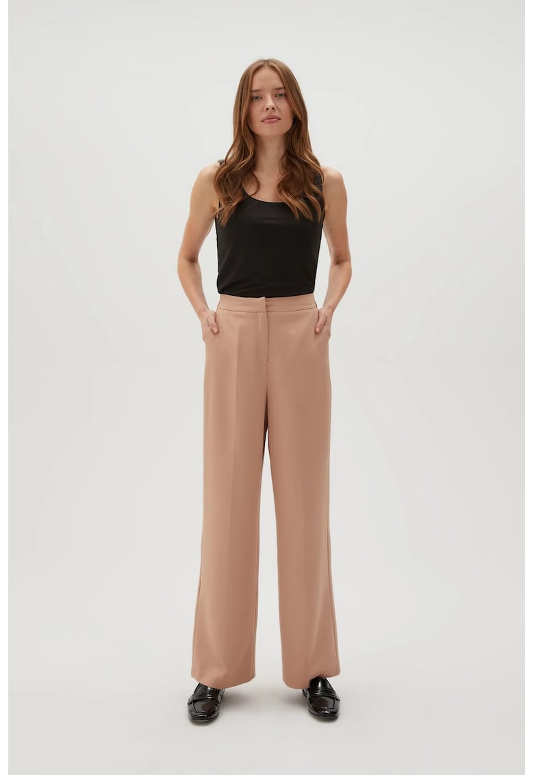 Pantaloni Eleganti Maro Deschis - Maro