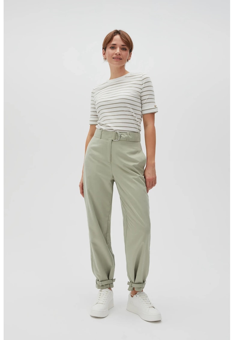 Pantaloni Olivii Netede - Verde