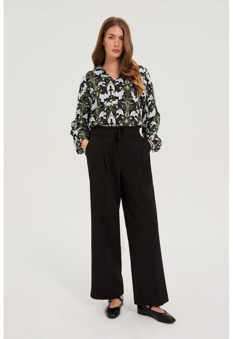 Pantaloni negri eleganți - Negru