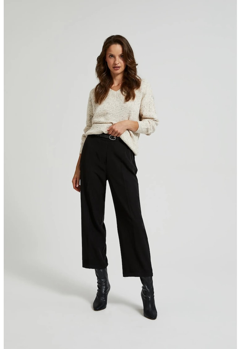 Pantaloni Negri Tailored - Negru