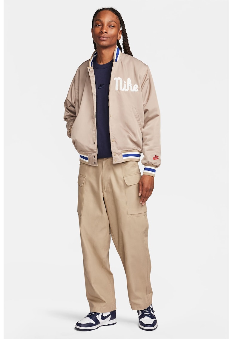 Tricou lejer din bumbac Sportwear Premium Essential - Albastru inchis/Bleumarin