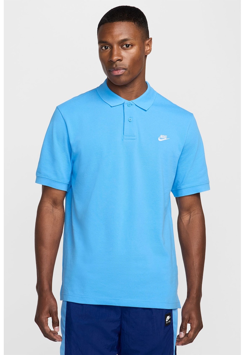 Tricou polo din material pique cu logo