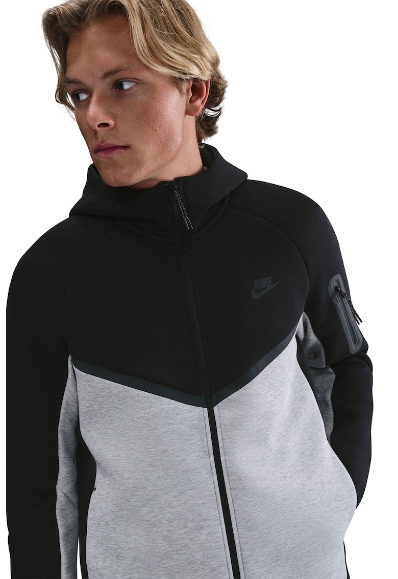 Hanorac cu fermoar si logo