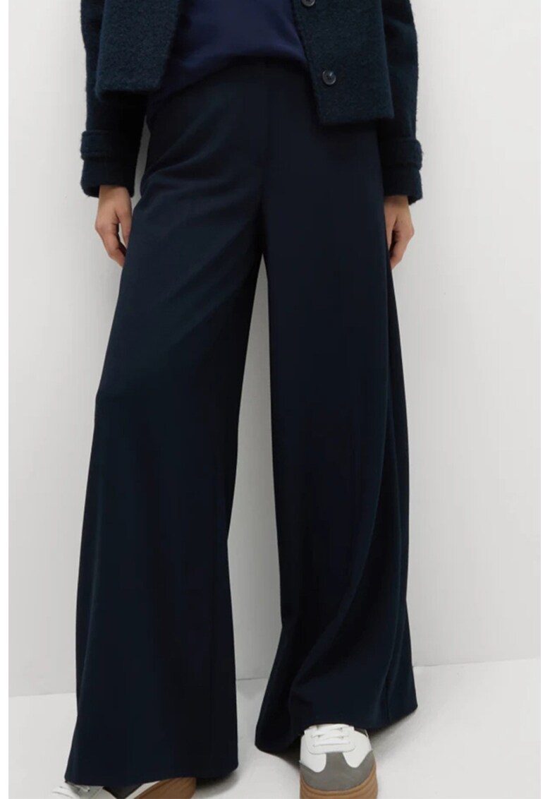 Pantaloni cu croiala ampla - Albastru ultramarin