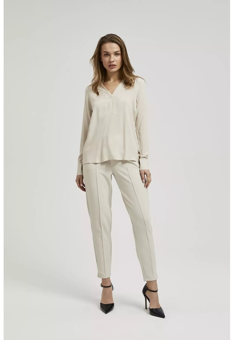 Camasa Bej cu Maneci Lungi - Bej