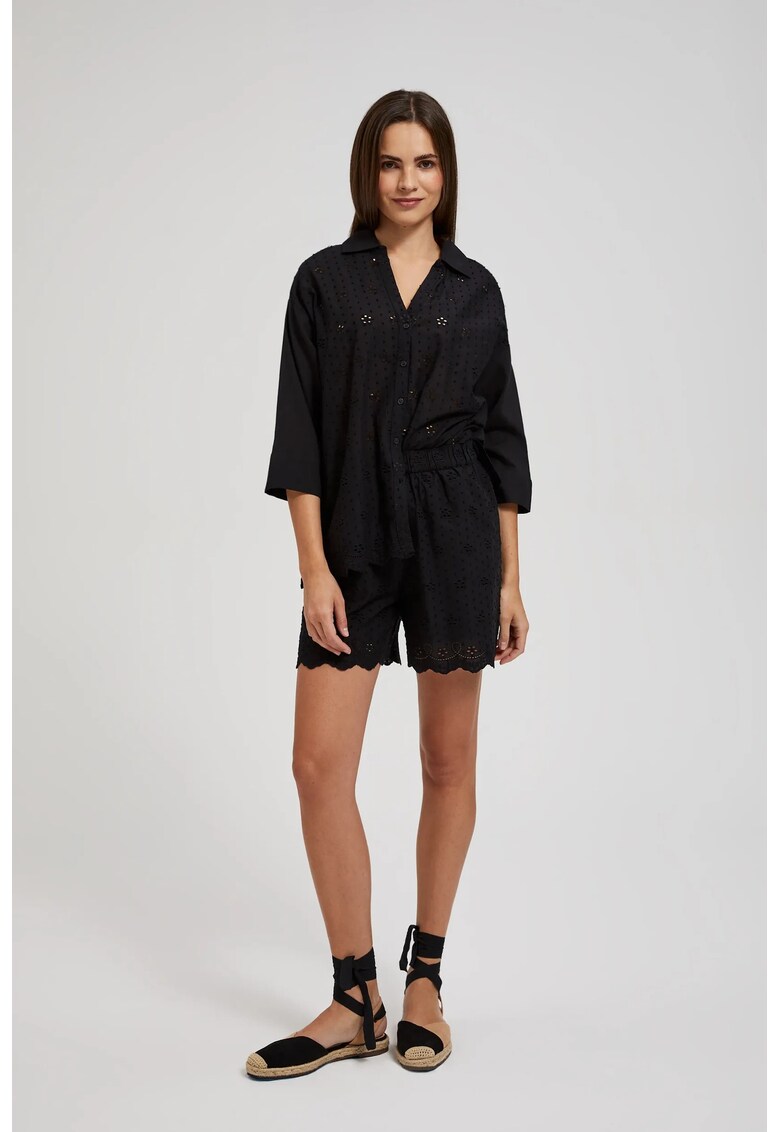 Sorturi Cotone Negre - Negru