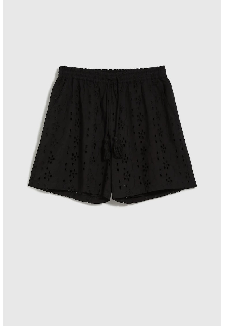 Sorturi negre din bumbac - Negru