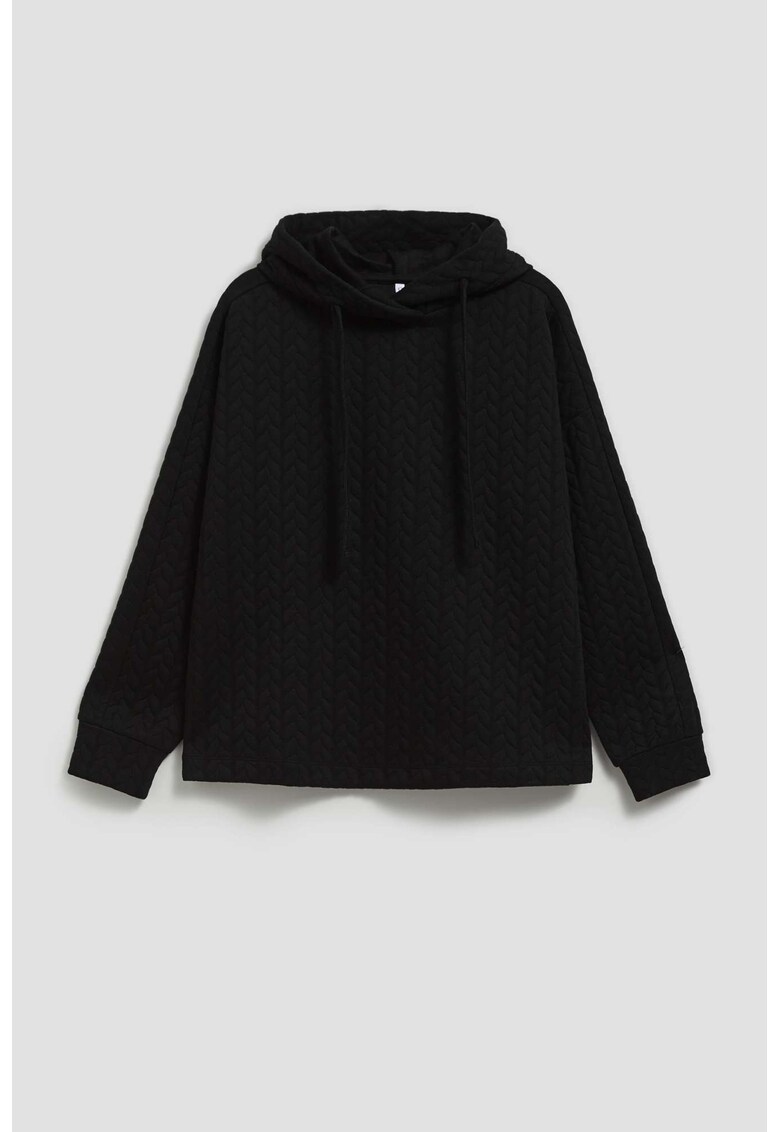 Hoodie negru - Negru