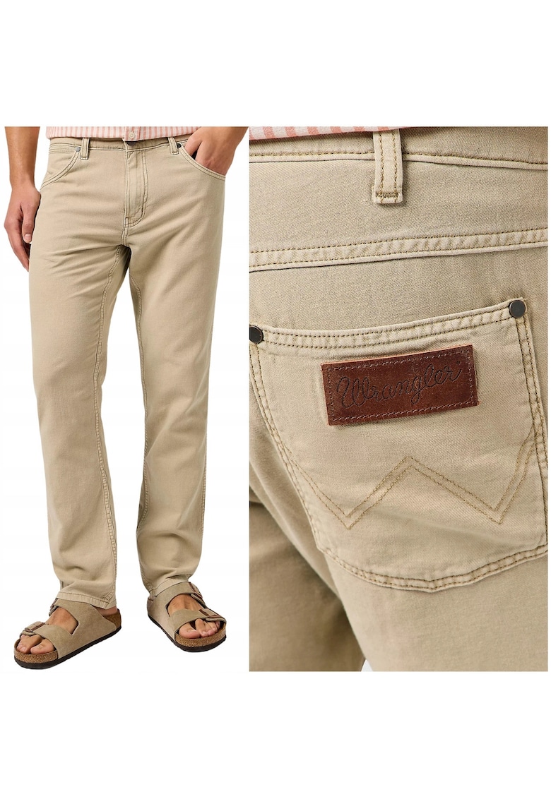 Pantaloni bărbați Greensboro - bej - croi drept - Bej