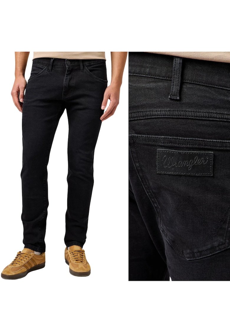 Blugi bărbați Bryson 813 Skinny - negru