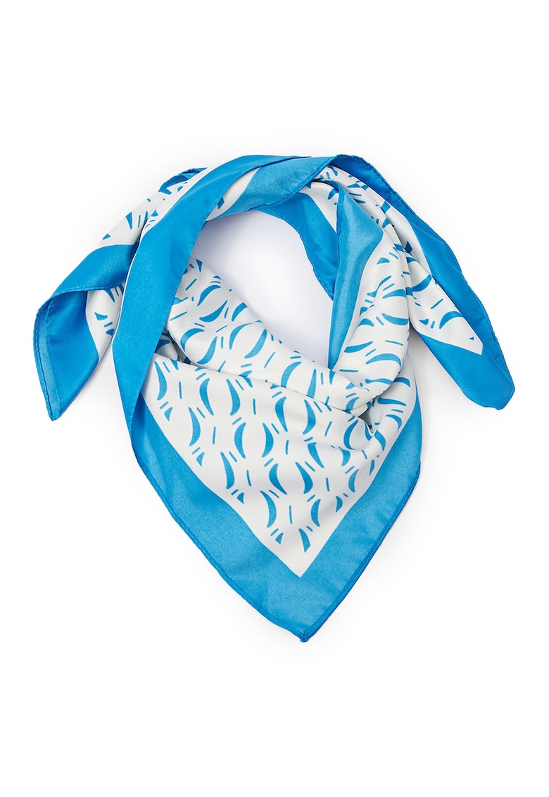 Esarfa din satin cu model