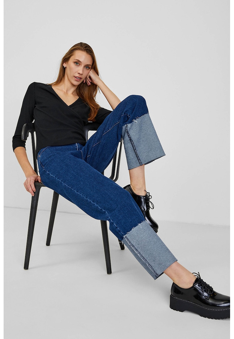 Bluza cu maneci 3/4 - Negru