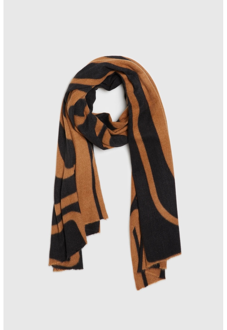 Sal cu model geometric maro ONE SIZE