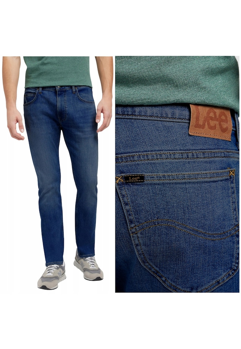 Pantaloni Rider Slim - denim albastru închis - Albastru