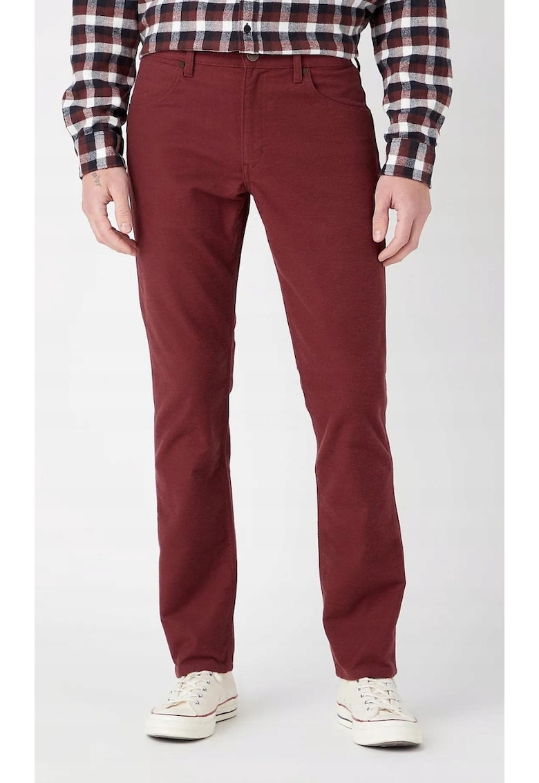 Blugi barbatesti GREENSBORO - bumbac/elastan - visiniu