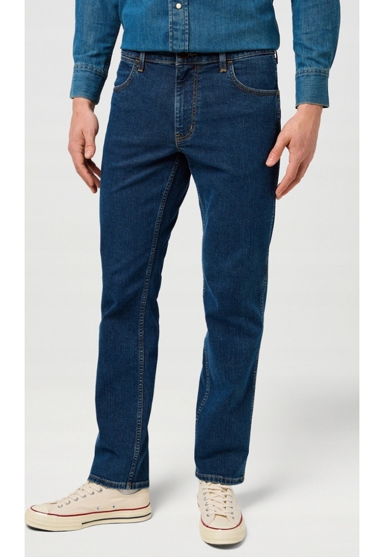 Blugi barbati Greensboro Stone River - bumbac/elastan - albastru inchis