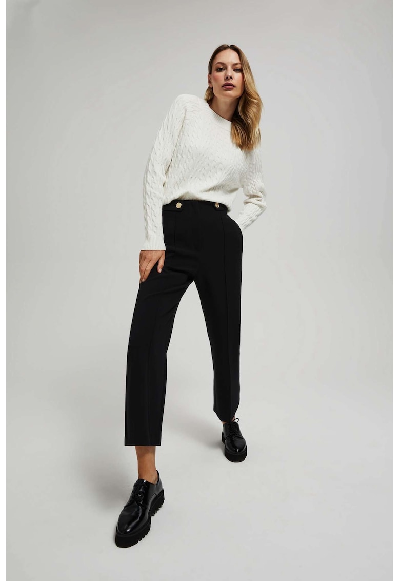 Pantaloni negri - Negru