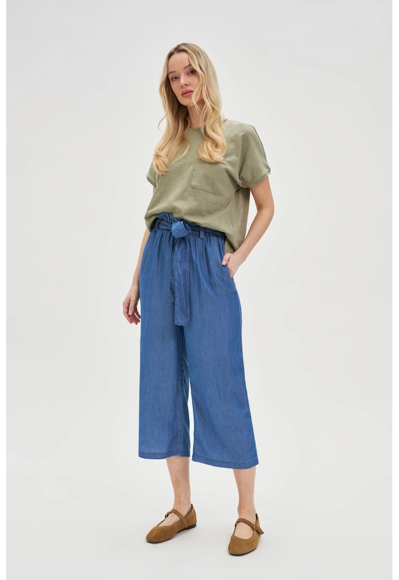 Pantaloni de vara albastri - BLUE