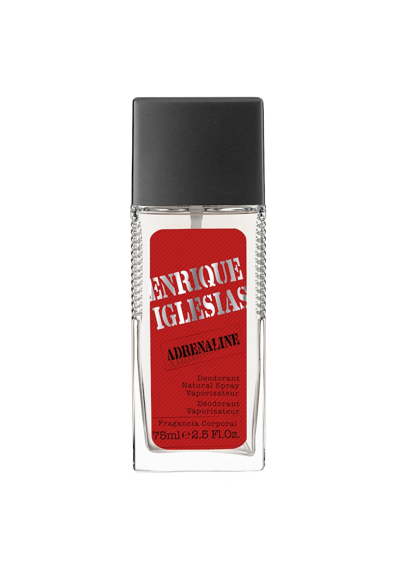 Deodorant natural spray  Adrenaline pentru barbati - 75 ml