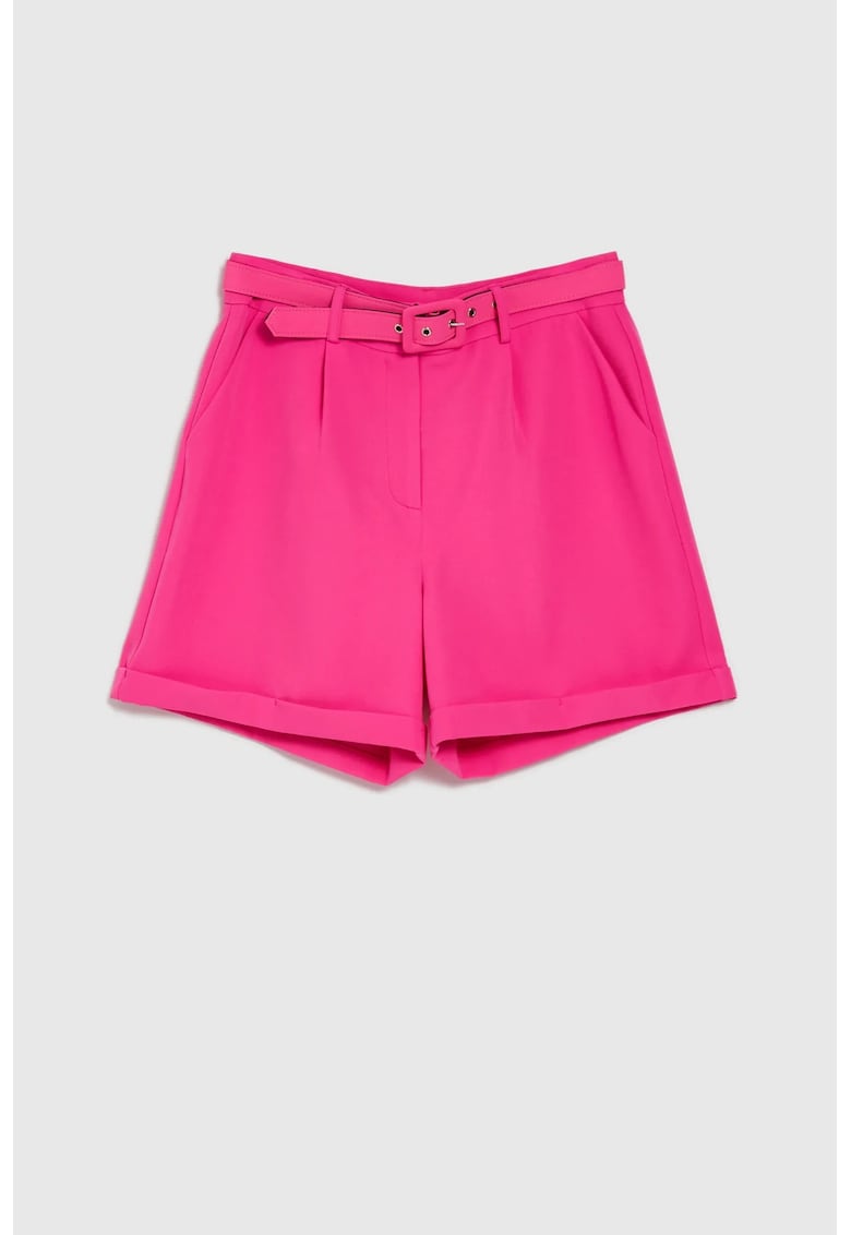 Sorturi Fucsia cu Cureaua - Roz