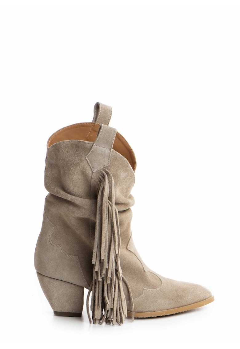 Ciocate Lituania Piele Intoarsa cu Franjuri Laterali