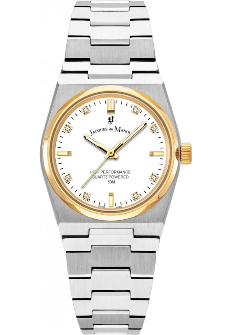 Ceas de dama JACQUES DU JWL03605 - clasic argintiu