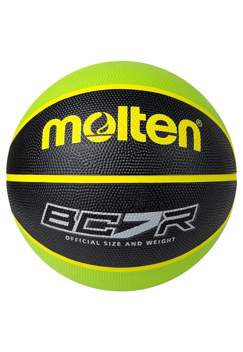Minge baschet BC7R2 marimea 7 - cauciuc premium - verde cu negru