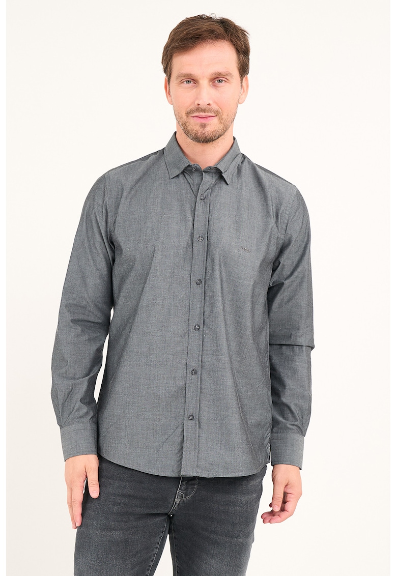 Camasa relaxed fit de bumbac