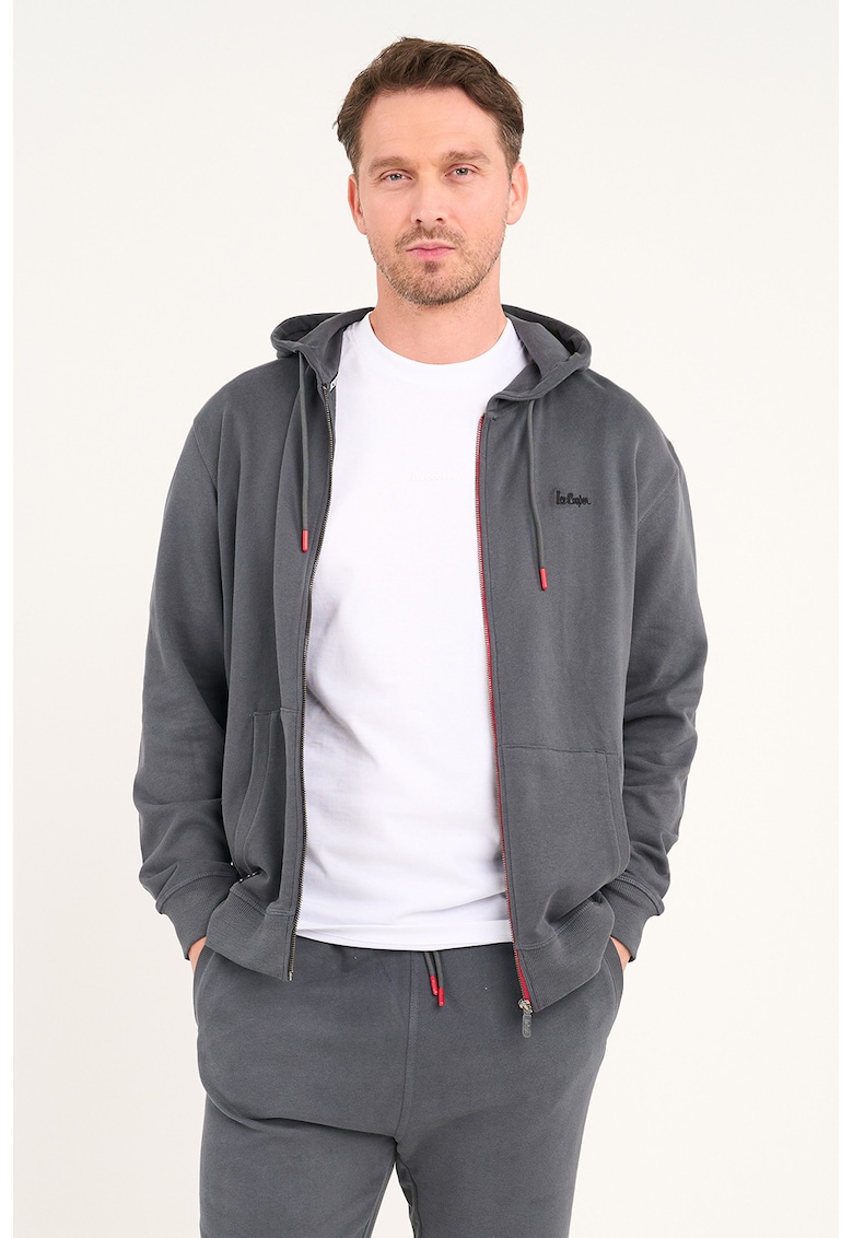 Hanorac relaxed fi cu fermoar